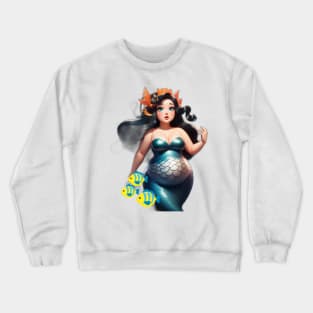 Sirenas Sea Witch in the Mermaid World Crewneck Sweatshirt